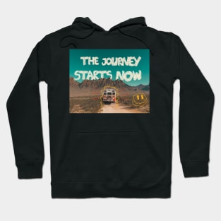 Wanderlust Wheels: The Journey Starts Now Hoodie